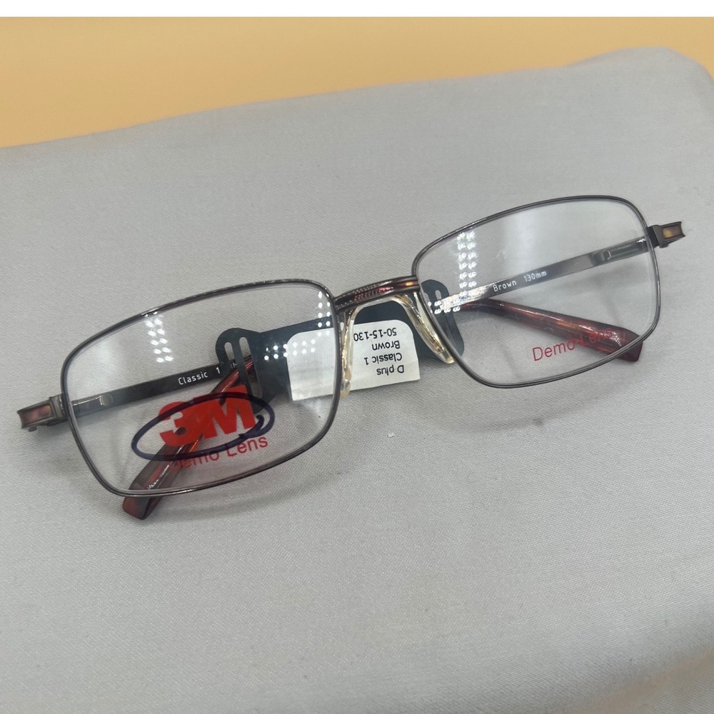 3M Classic 1 Safety Glasses Frames 50-15-130 Brown New Industrial-Chic